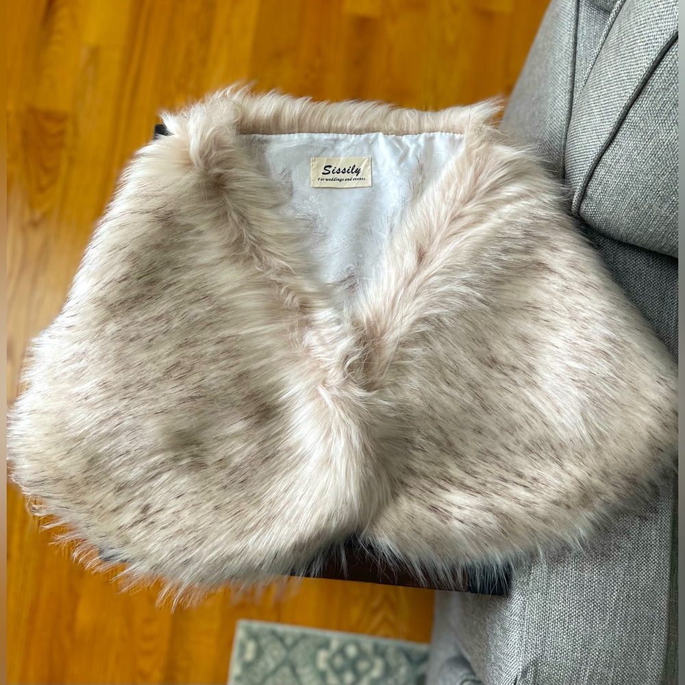 Luxurious Faux Fur Shawls